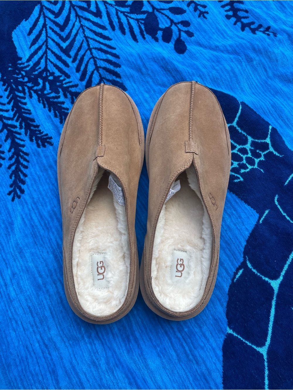 UGG Men’s Chestnut Suede Slip-On Loafers